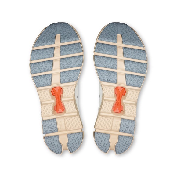 On Running Cloud X 4 in Ivory/Salmon | SLIGHTLY USED - Picture 3 of 12